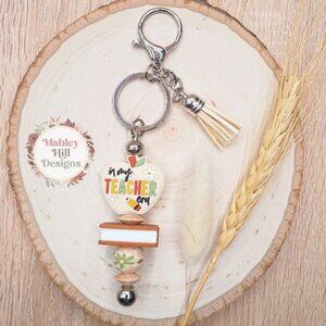 Boho Teacher Keychain - In My Teacher Era - Teacher Appreciation Gift - NEW!
